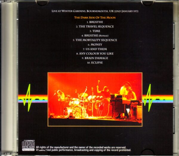 Pink Floyd/UK 1972 1st Gen Tape - Image 2