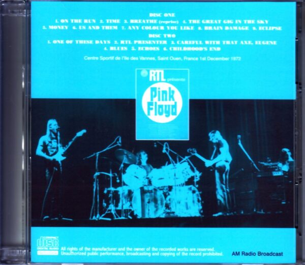 Pink Floyd/France 1972 Mono Broadcast - Image 2