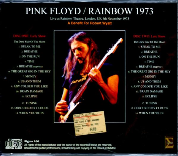 Pink Floyd/London,UK 1973 - Image 2