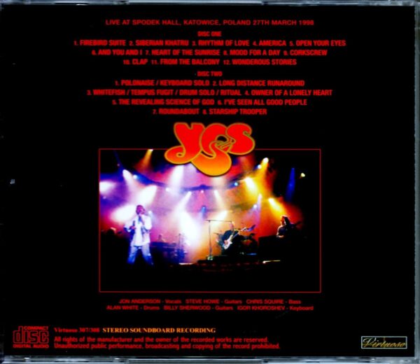 Yes/Poland 1998 Upgrade - Image 2