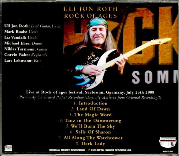 Uli Jon Roth/Germany 2008 - Image 2