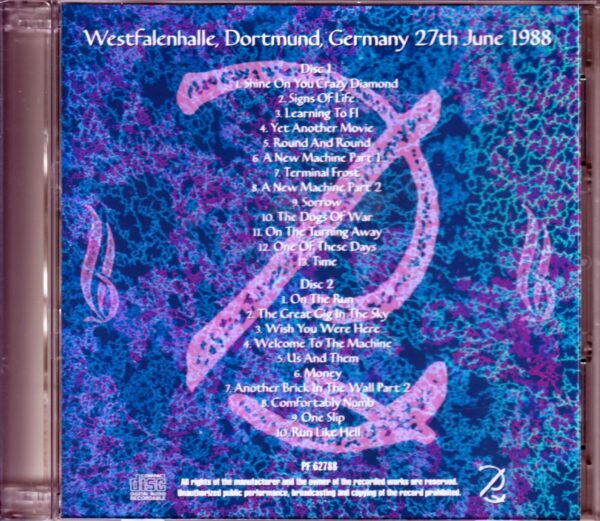 Pink Floyd/Germany 1988 - Image 2