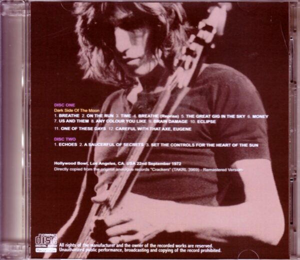 Pink Floyd/Ca, USA 1972 Remaster - Image 2