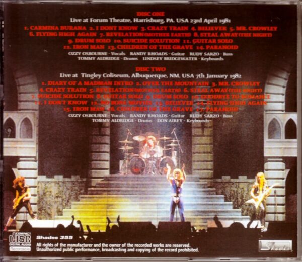 Ozzy Osbourne/Pa, USA 1982 & more - Image 2