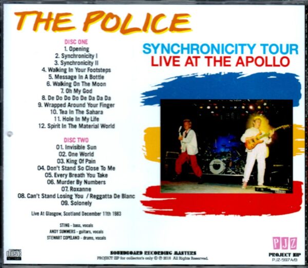 The Police/Scotland,UK 1983 - Image 2