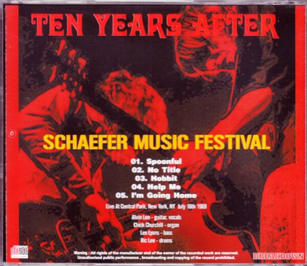 Ten Years After/Ny, USA 1969 - Image 2