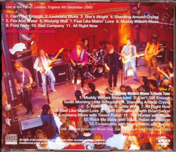 Paul Rodgers,Neal Schon/London,UK 1993 & more - Image 2
