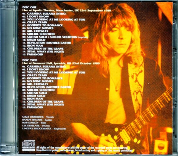 Ozzy Osbourne/UK 1980 Remaster - Image 2