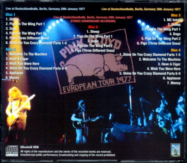 Pink Floyd/Germany 1.29 & 30.1977 - Image 2
