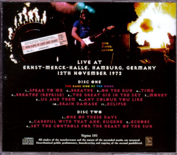 Pink Floyd/Germany 11.12.1972 - Image 2