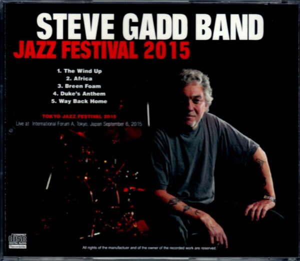 Steve Gadd/Tokyo,Japan 2015 - Image 2