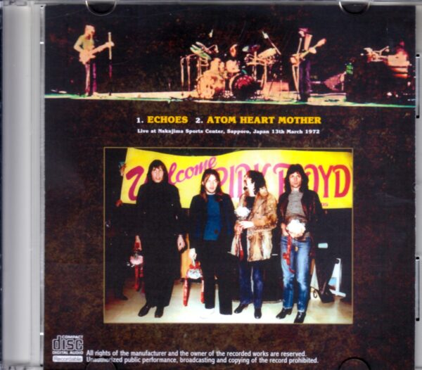 Pink Floyd/Hokkaido,Japan 1972 Missing Pieces - Image 2