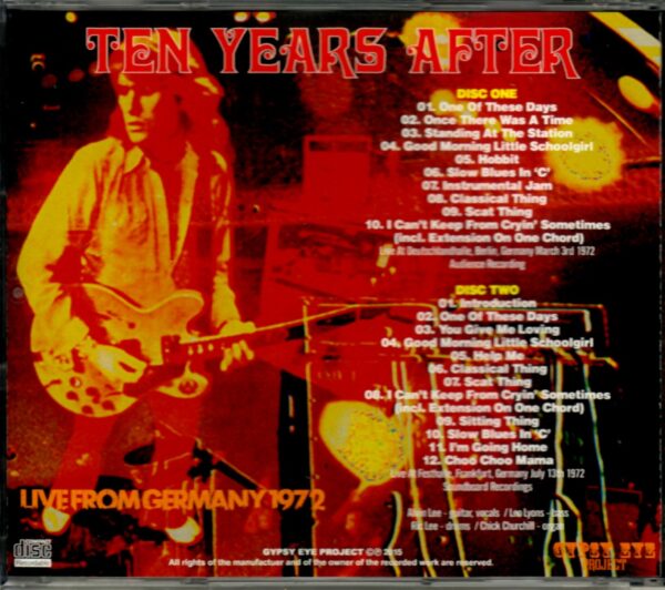 Ten Years After/Germany 1972 - Image 2