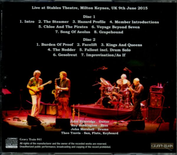 Soft Machine Legacy/UK 2015 - Image 2