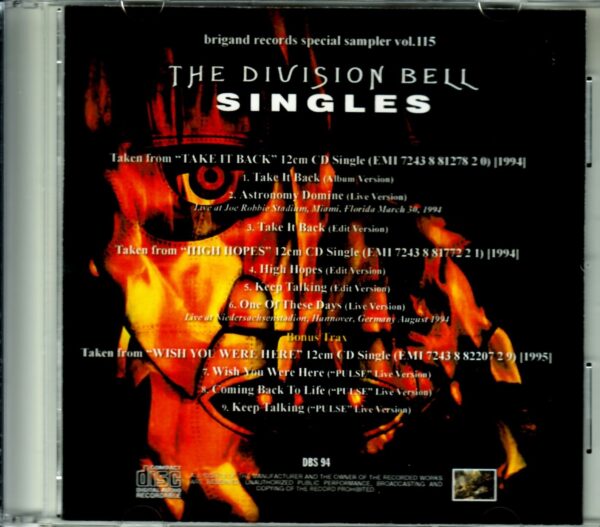 Pink Floyd/The Division Bell Singles Limited Edition - Image 2