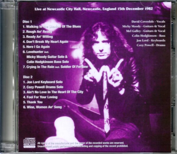 Whitesnake/England,UK 1982 - Image 2
