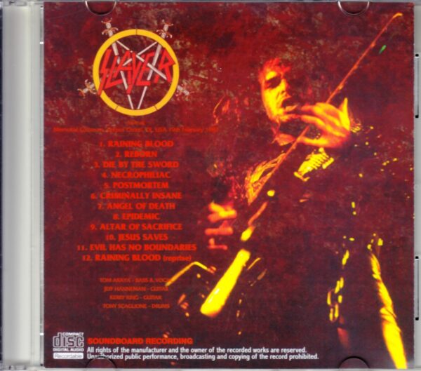 Slayer/Texas, USA 1987 - Image 2
