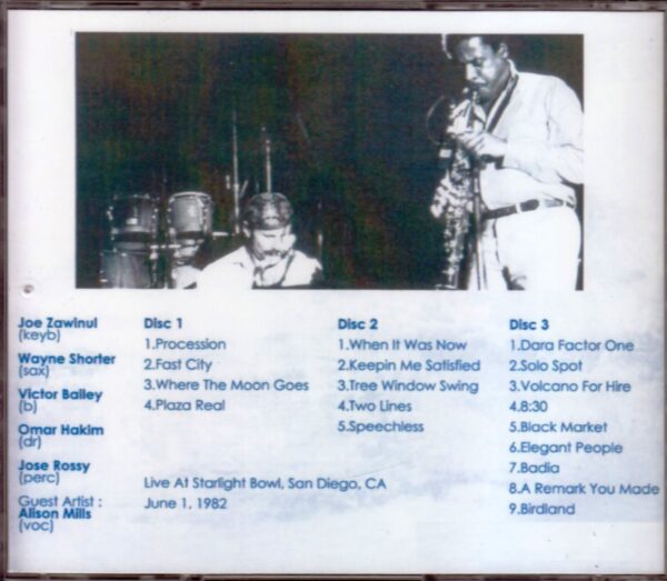 Weather Report/California,USA 1982 - Image 2