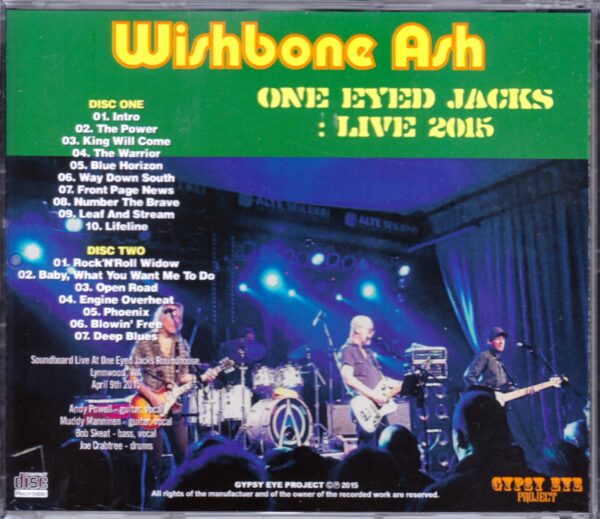 Wishbone Ash/Washington, USA 2015 - Image 2