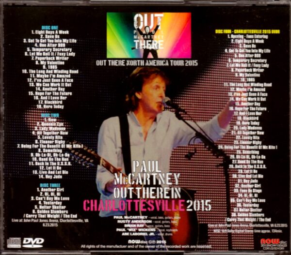 Paul McCartney/Virginia,USA 2015 - Image 2
