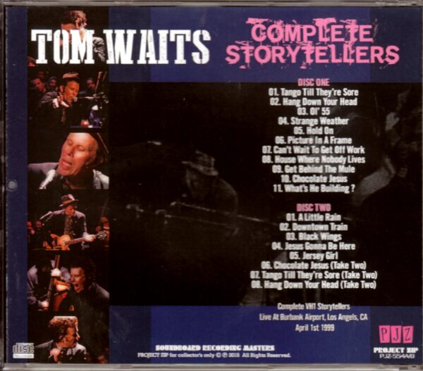 Tom Waits/California, USA 1999 Complete - Image 2