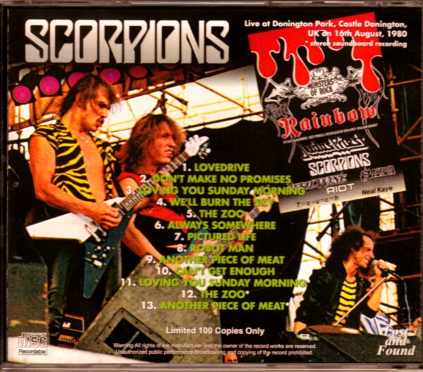 Scorpions/UK 1980 - Image 2