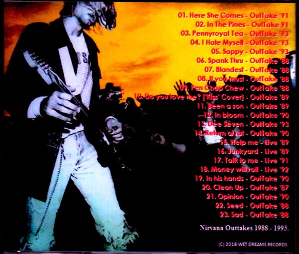 Nirvana/Unreleased Outtakes 1988 – 1993 - Image 2