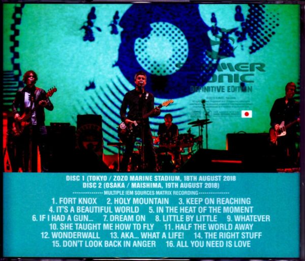 Noel Gallagher/Tokyo & Osaka,Japan 2018 IEM Matrix Ver. - Image 2