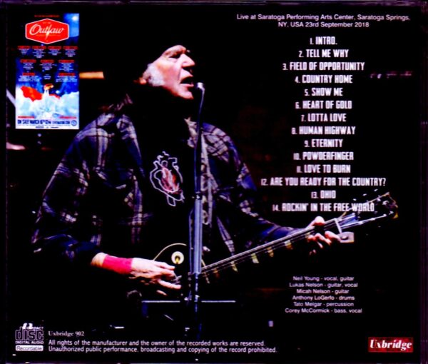 Neil Young/NY,USA 2018 - Image 2