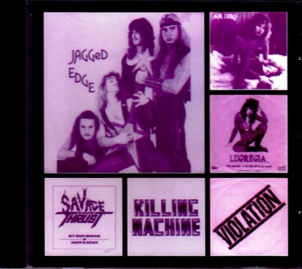 Various Artists Jagged Edge,Von Dymon,China White,Lucrecia/1980’s US Metal Vinyl Years Vol.4