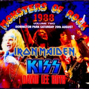 Various Artists Iron Maiden,Kiss,David Lee Roth Iron Maiden Kiss David Lee Roth/England,UK 1988
