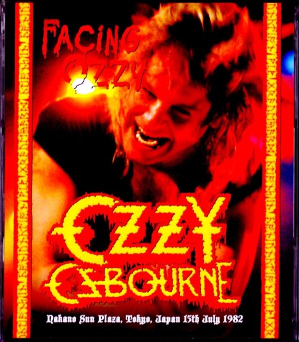 Ozzy Osbourne/Tokyo,Japan 1982 3 Source Masters