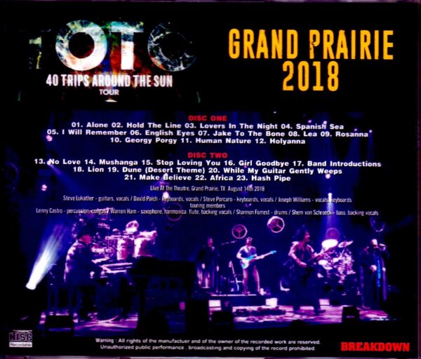 Toto/TX,USA 2018 - Image 2