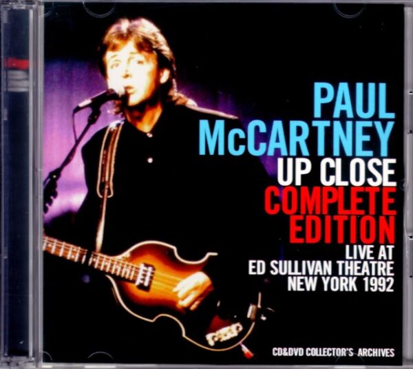 Paul McCartney/NY,USA 1992 & more S & V