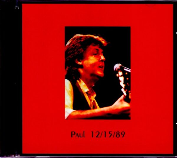 Paul McCartney/NY,USA 1989