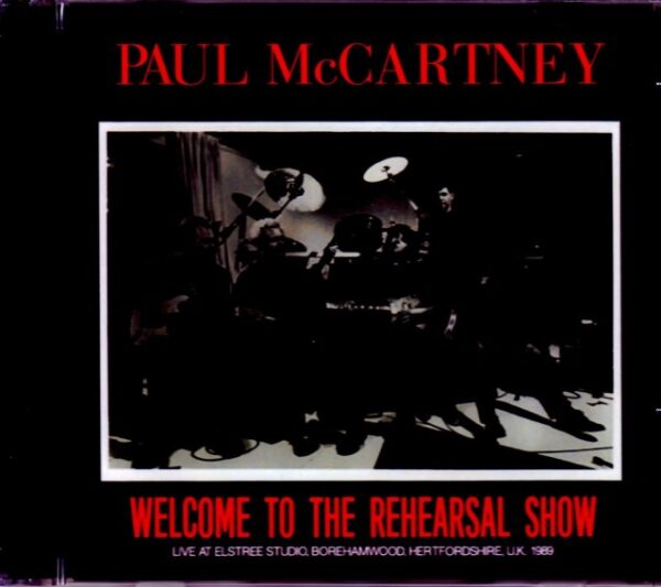 Paul McCartney /UK 1989 Rehearsal