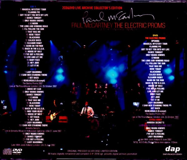 Paul McCartney/London,UK 2007 S & V - Image 2