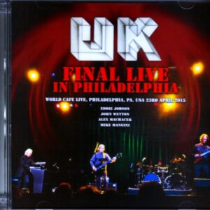 UK John Wetton,Eddie Jobson UK/PA,USA 2015