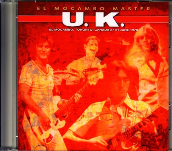 UK John Wetton, Edge Jobson, Aan Holdsworth / Kanada 1978
