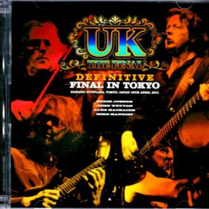 UK John Wetton,Eddie Jobson UK/Tokyo,Japan 2015 Upgrade