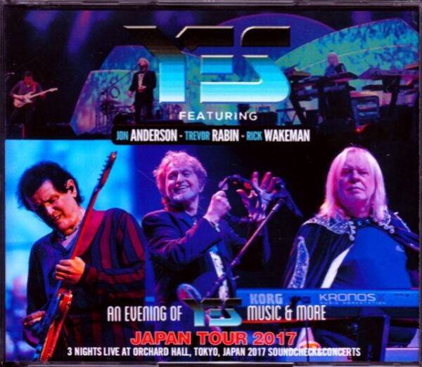 Yes, Jon Anderson Trevor Rabin, Rick Wakeman Yes/Tokyo, Japan 2017 & SC