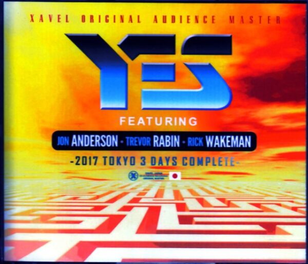 Yes Jon Anderson, Trevor Rabin, Rick Wakeman Yes/Tokyo, Japan 3Days IEM Matrix Ver