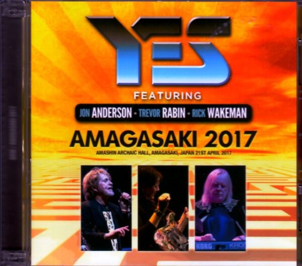 Yes Jon Anderson, Trevor Rabin, Rick Wakeman Yes/Hyogo, Japan 2017 Ver.2