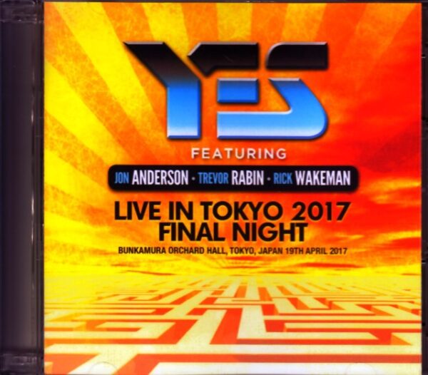 Yes Jon Anderson, Trevor Rabin, Rick Wakeman Yes/Tokyo, Japan 4.19.2017