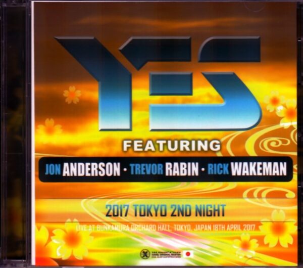Yes Jon Anderson, Trevor Rabin, Rick Wakeman Yes/Tokyo,Japan 4.18.2017 Matrix Ver