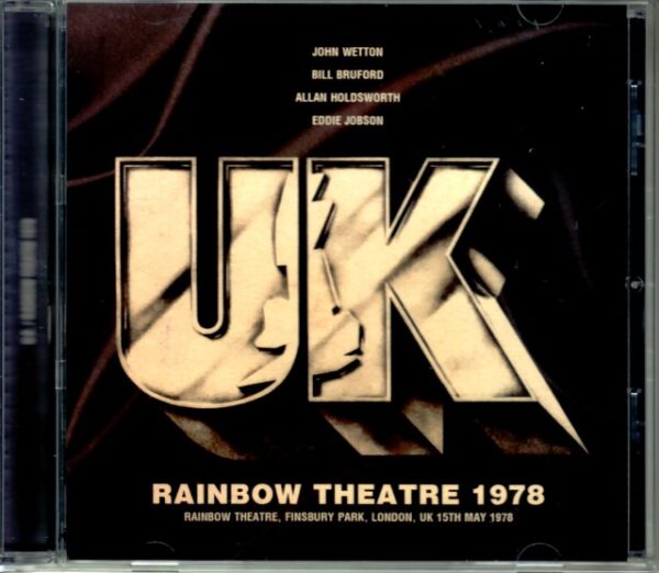 U.K. John Wetton,Eddie Jobson,Allan Holdsworth/London,UK 1978