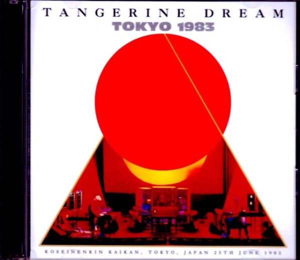 Tangerine Dream/Tokyo,Japan 1983