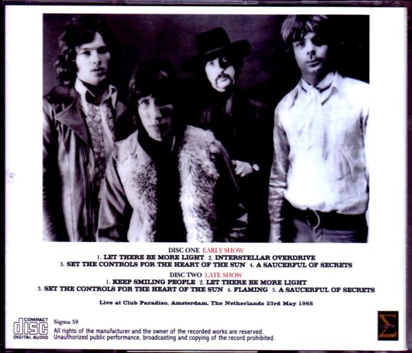 Pink Floyd/Netherlands 1968 - Image 2