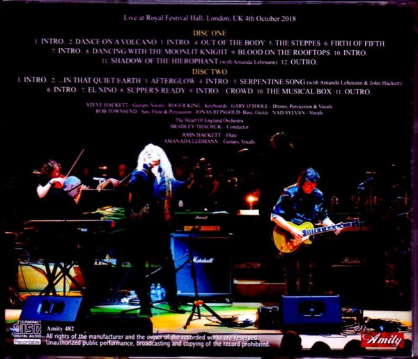 Steve Hackett/London,UK 2018 - Image 2