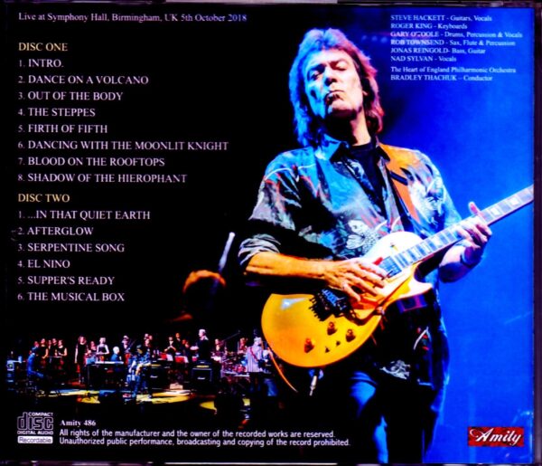 Steve Hackett/Birmingham,UK 2018 - Image 2